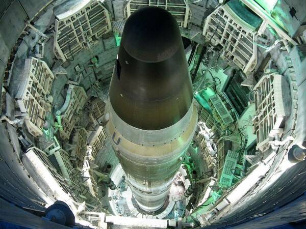 nuclear warhead in silo